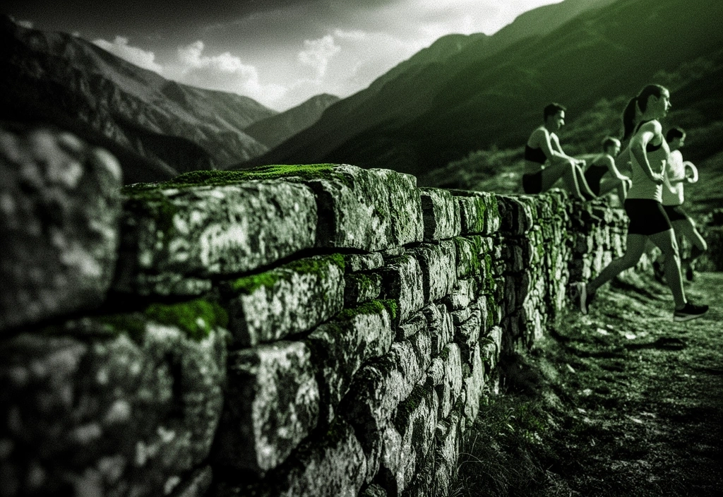 Resilient stone masonry representing habit foundations