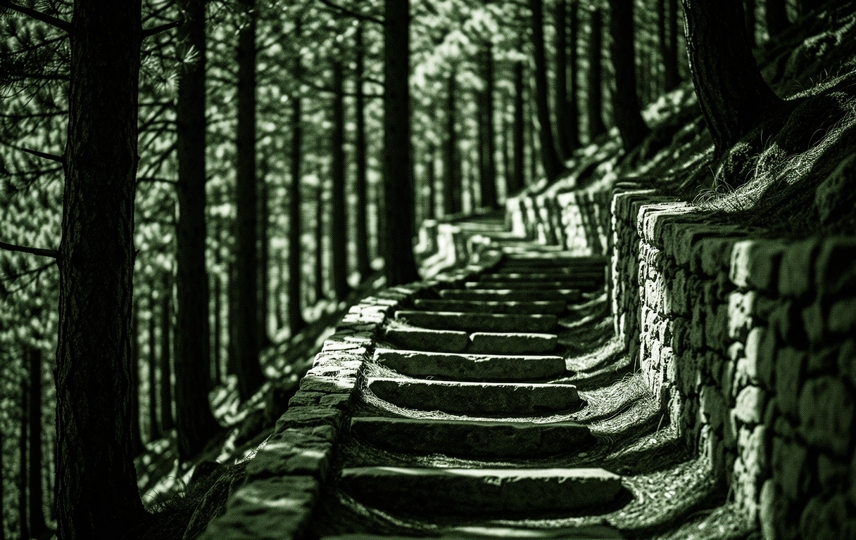 The path of movement