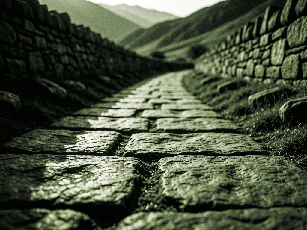 The rugged path representing the wellness journey